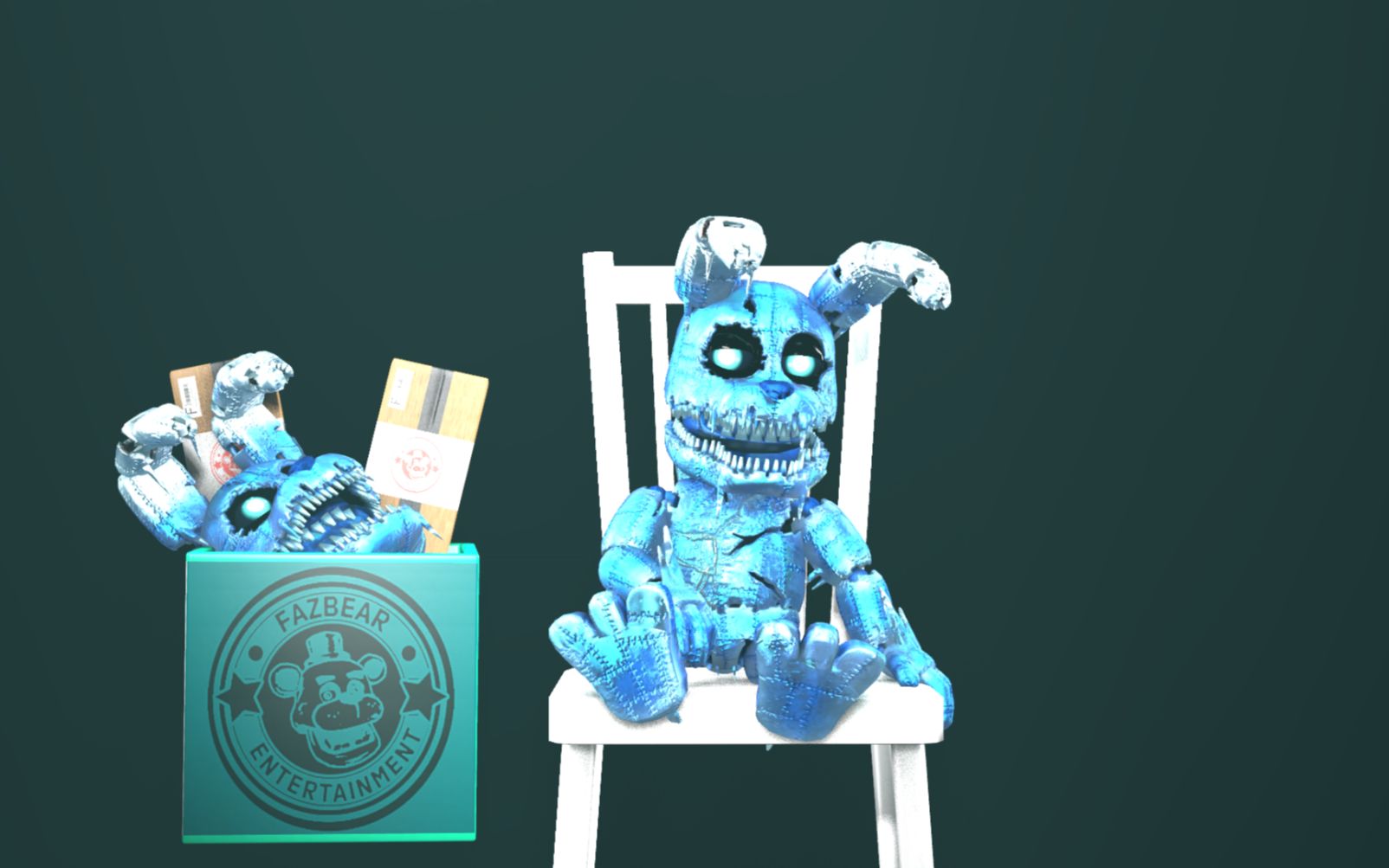 fnaf ar 更新冰冻毛绒陷阱_哔哩哔哩_bilibili