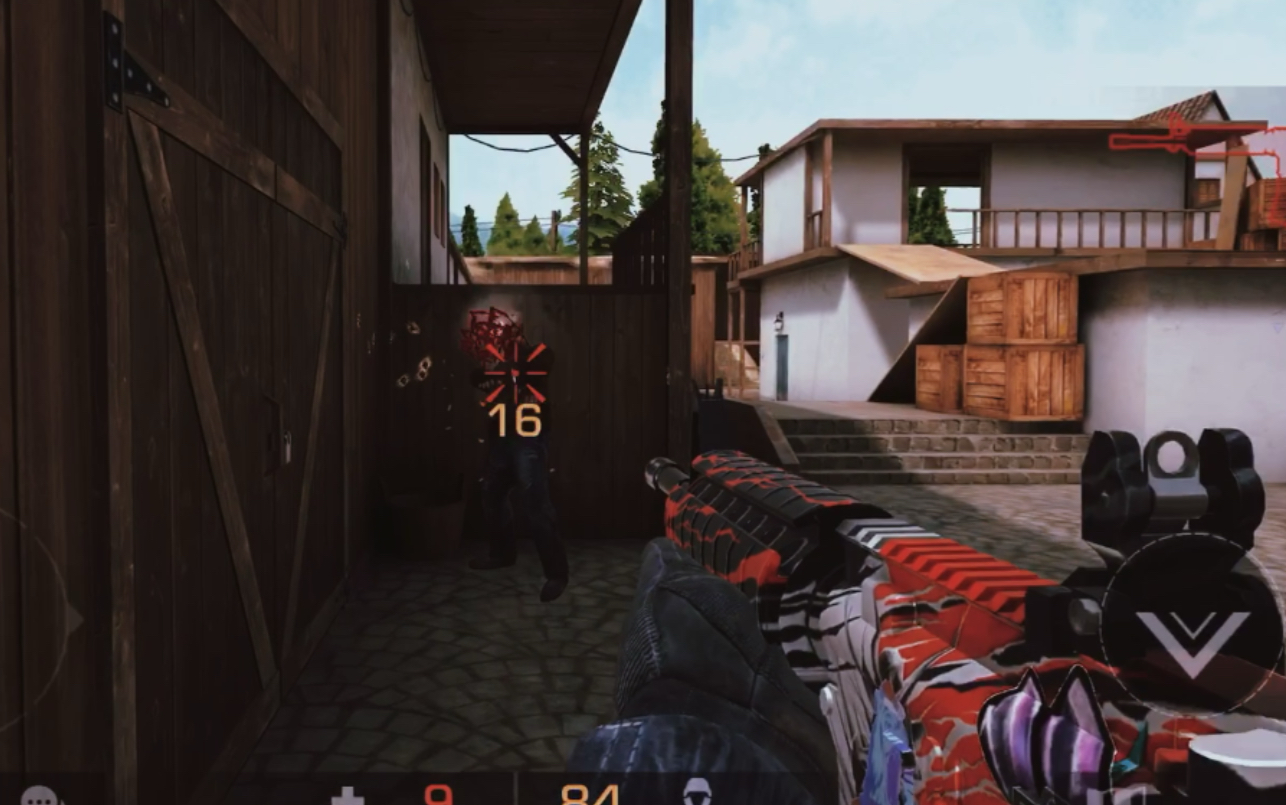 对峙2红皮m4a1乱扫集锦武士皮肤