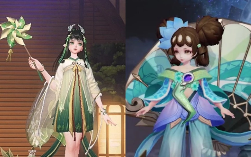 青蛇限定皮肤这建模太漂亮了王者荣耀小乔青蛇皮肤同神都夜行录对比