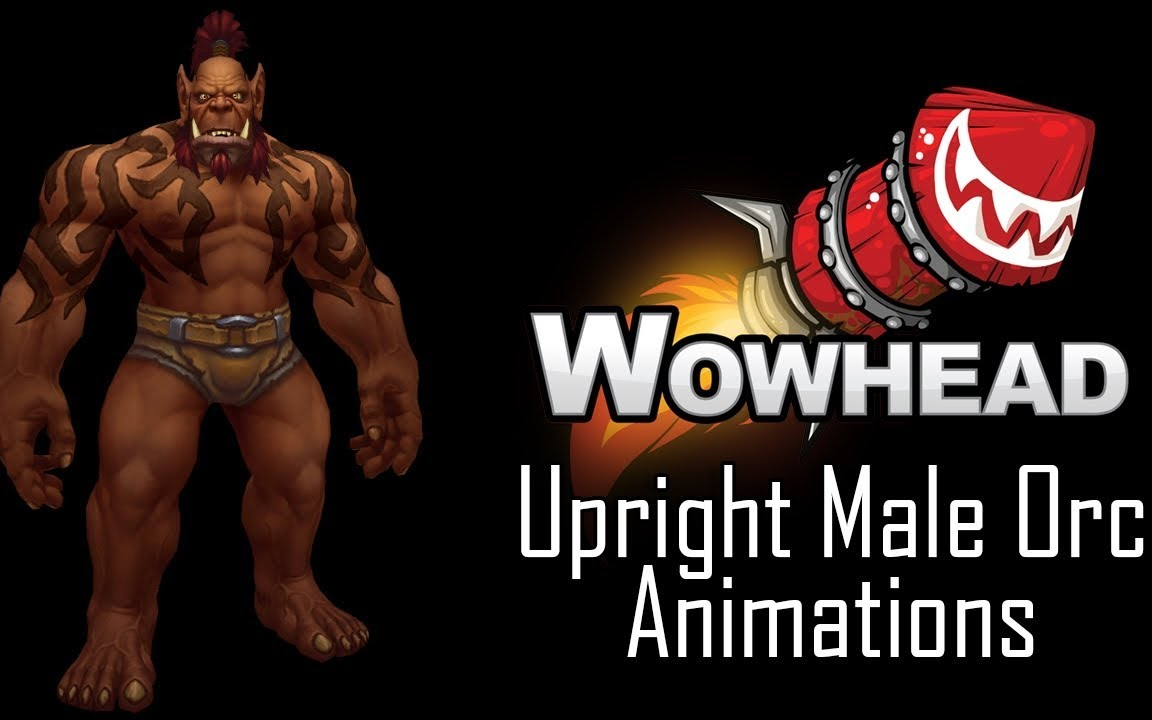 魔兽世界80玛格汉直背棕皮兽人动画详细预览