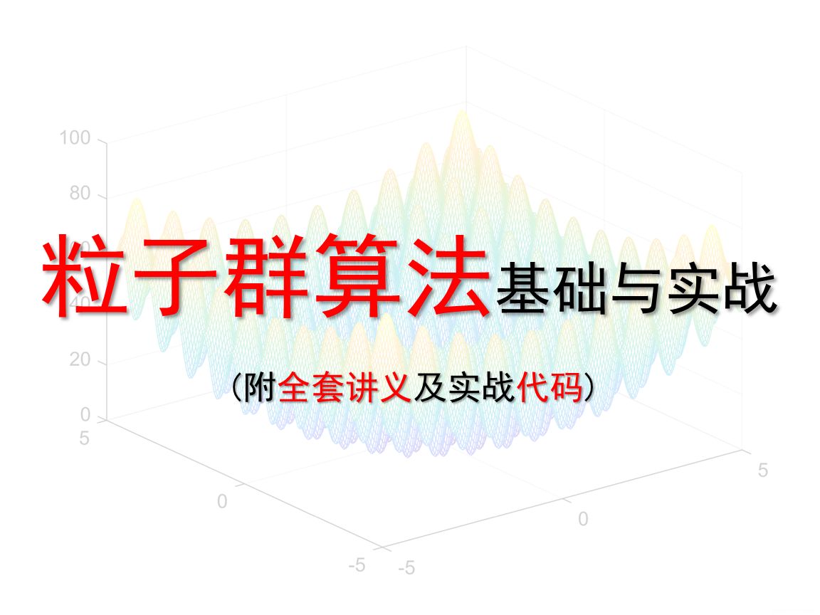 【附讲义和代码】粒子群算法基础与实战,智能优化算法原理及实战代码,数学建模国赛美赛必看哔哩哔哩bilibili