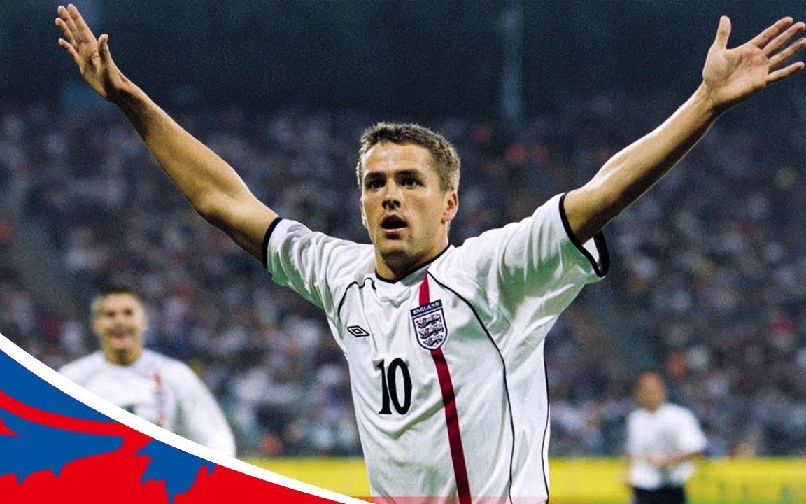 英格兰5-1反杀德国队,欧文帽子戏法,那是英格兰的巅峰!