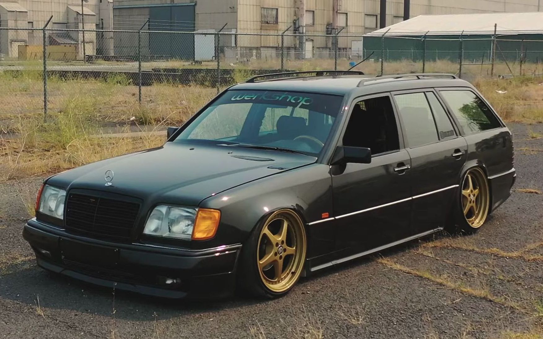 奔驰w124 s124 e级 300te 旅行车改装案例 e300 wagon estate_哔哩