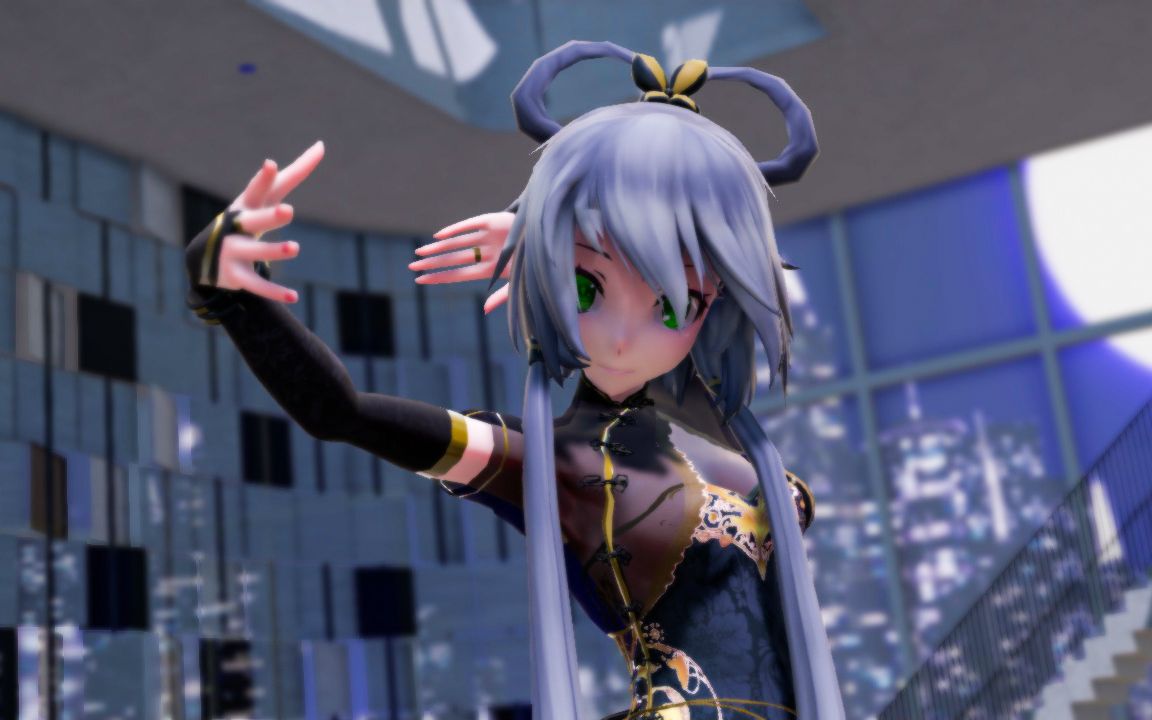 【v mmd】请和我一起舞蹈吧! jysuisjamaisalle【金丝雀洛天依】