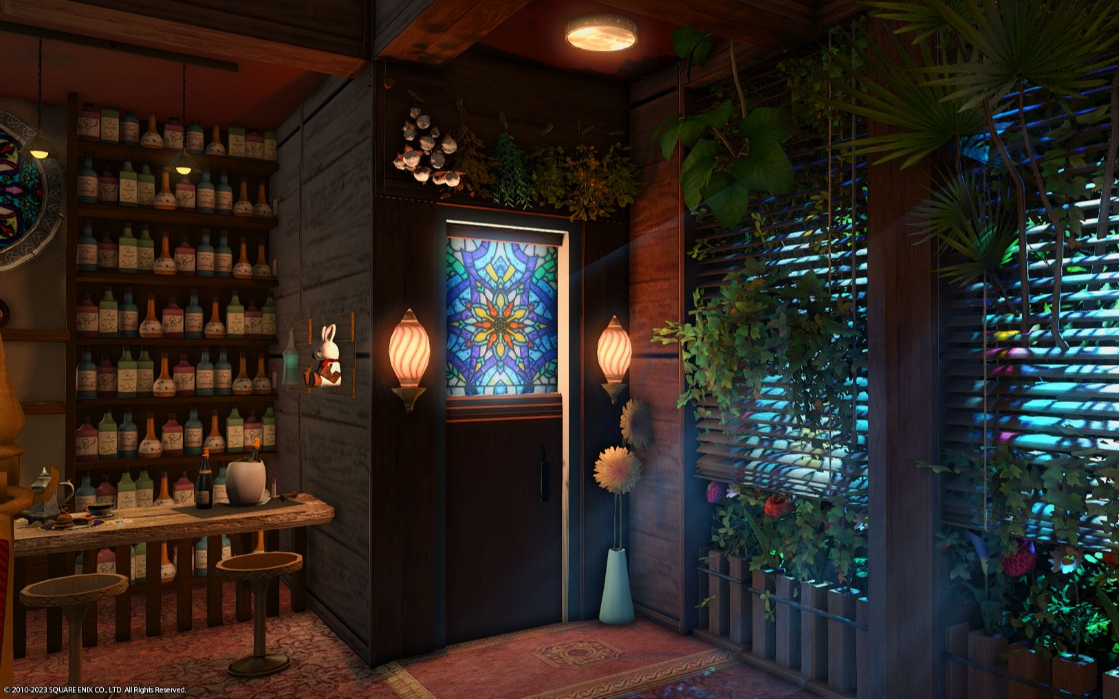 s房 单层 魔法/魔女/书咖/森系/木屋 最终幻想14/ff14装修