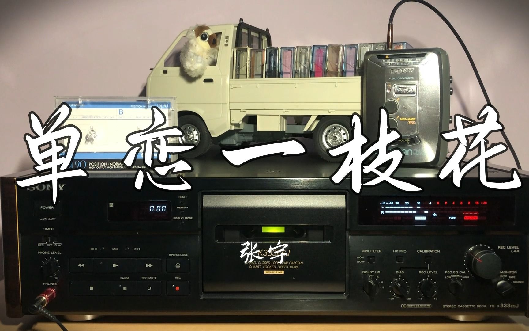 磁带试听 张宇《单恋一枝花》_哔哩哔哩_bilibili