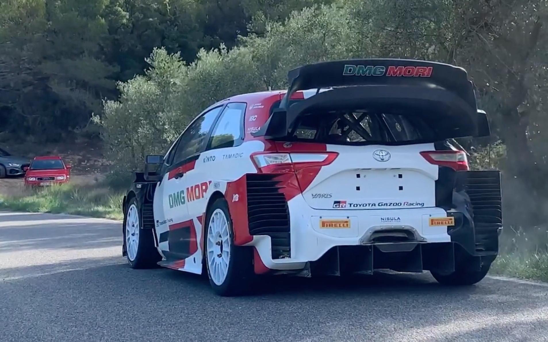 【wrc】丰田车队西班牙测试