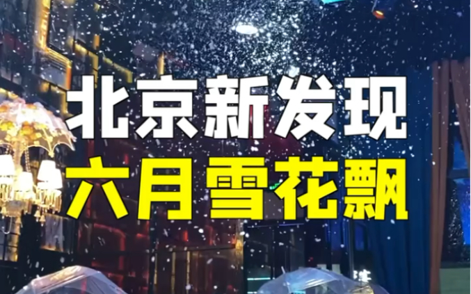 北京的六月竟然下雪了???哔哩哔哩bilibili