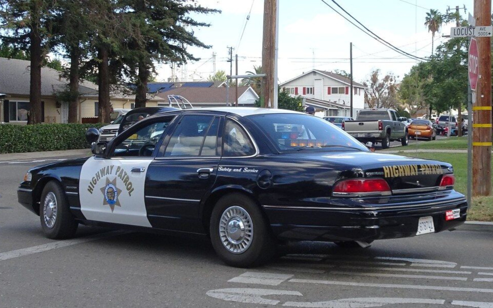 [car parking]california highway patrol1992 cv