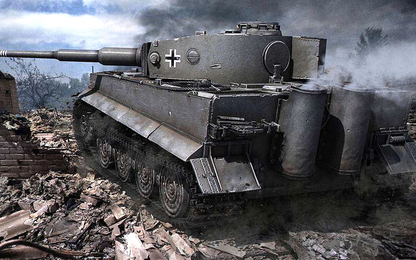 二战德国最后的虎式图片