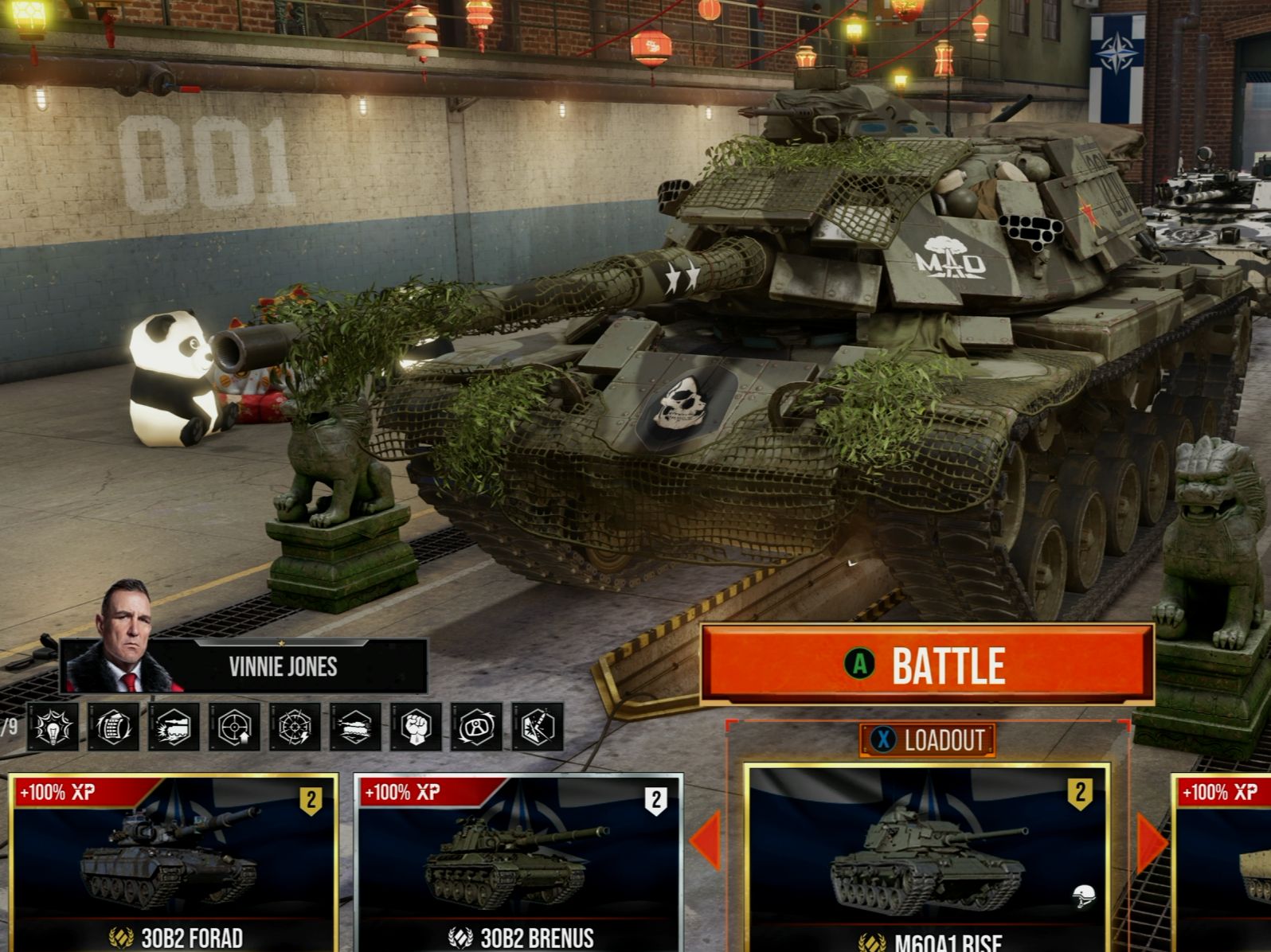 m60a1 rise六千九伤上两环 【主机版坦克世界】