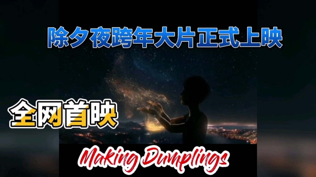 全网首映!除夕夜跨年大片正式上映《Making Dumplings》哔哩哔哩bilibili