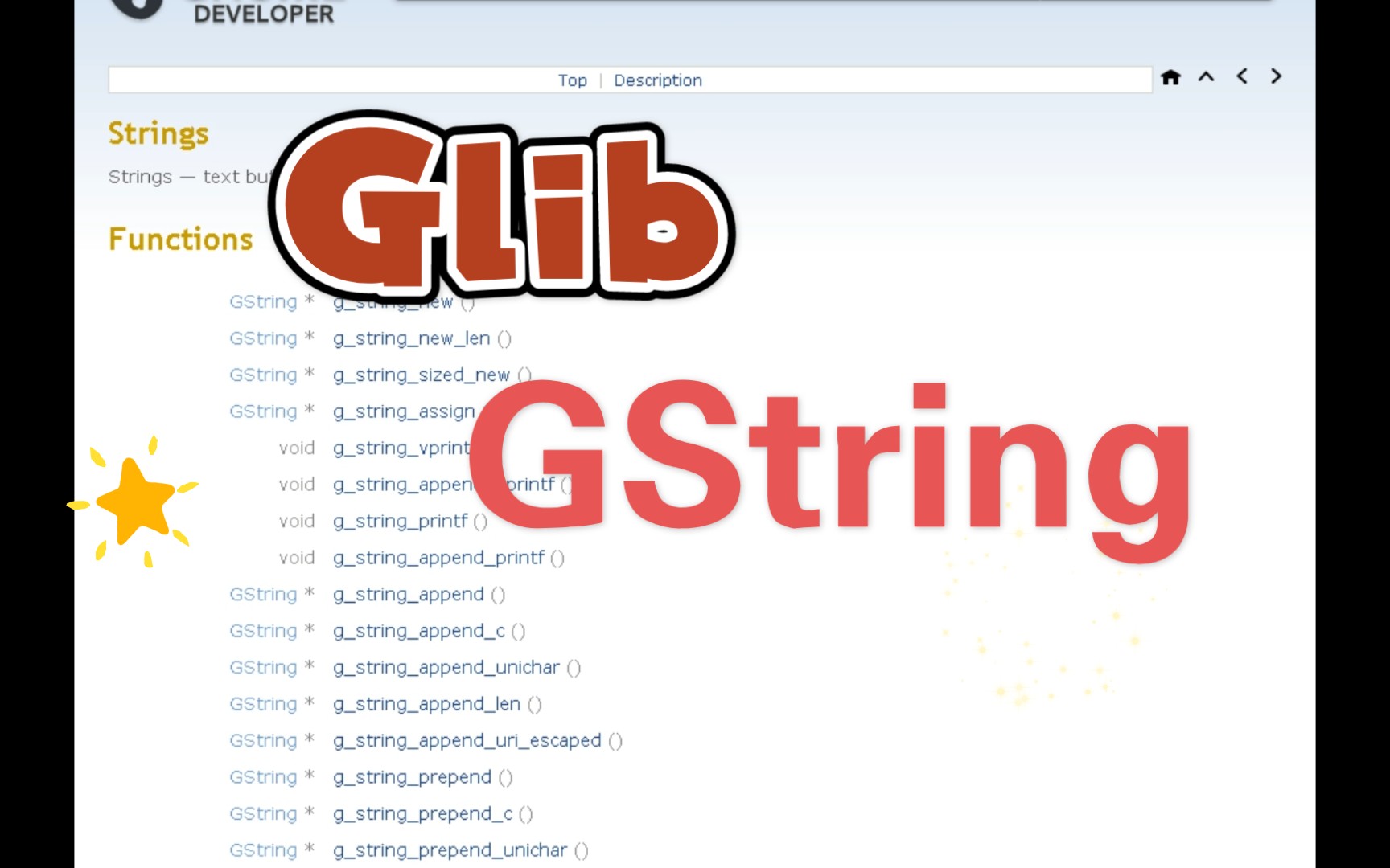 GString  Strings GLib Reference Manual  结巴练朗读哔哩哔哩bilibili