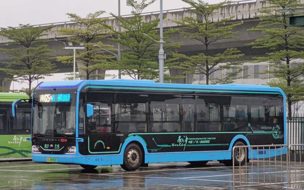 【宇通u12】广州公交南g5路 pov 横沥地铁站公交总站至蕉门地铁站(区