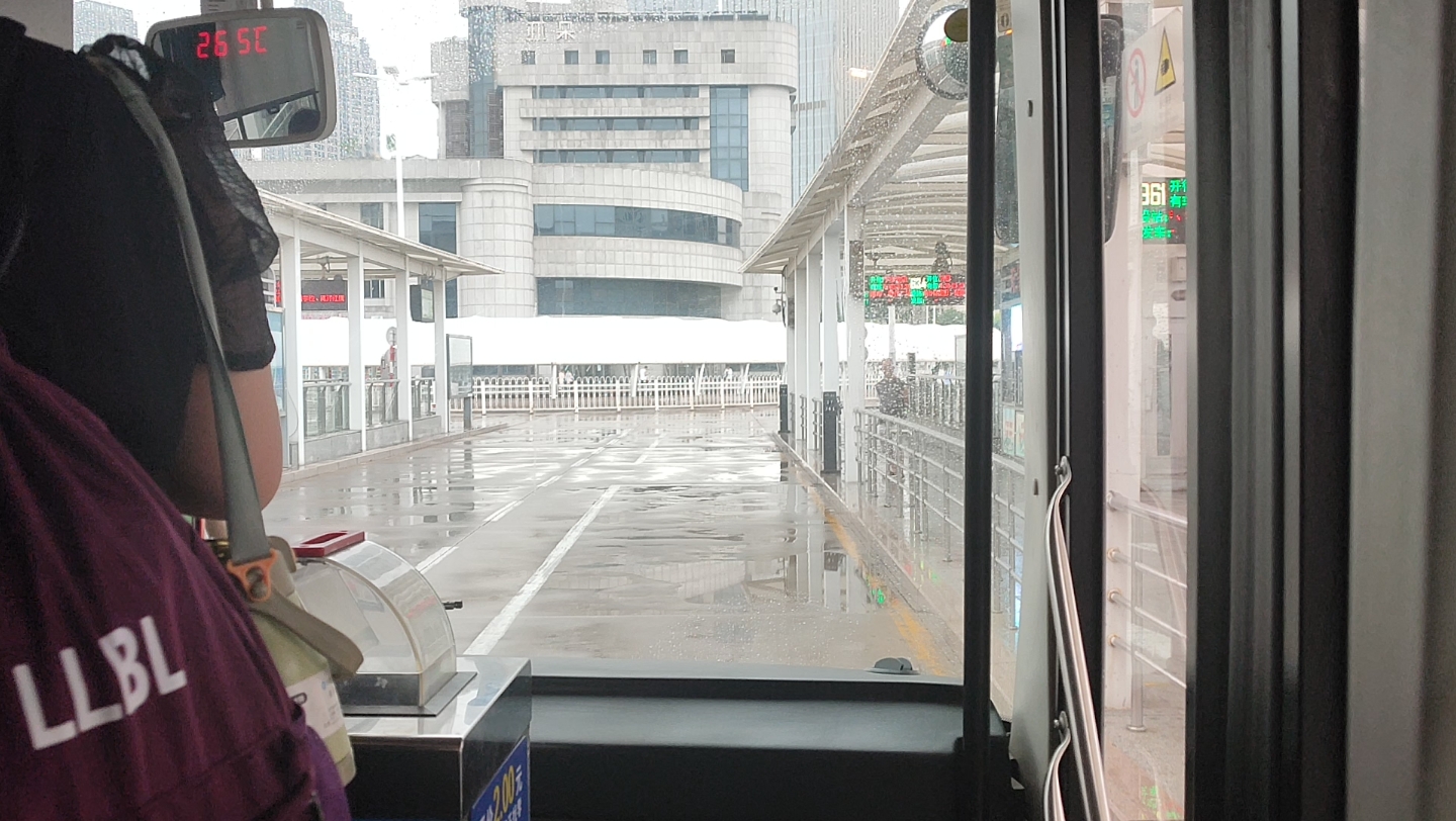 天津公交802路全程原声原速原速pov前方展望(天津站公交站-泰莱道公交