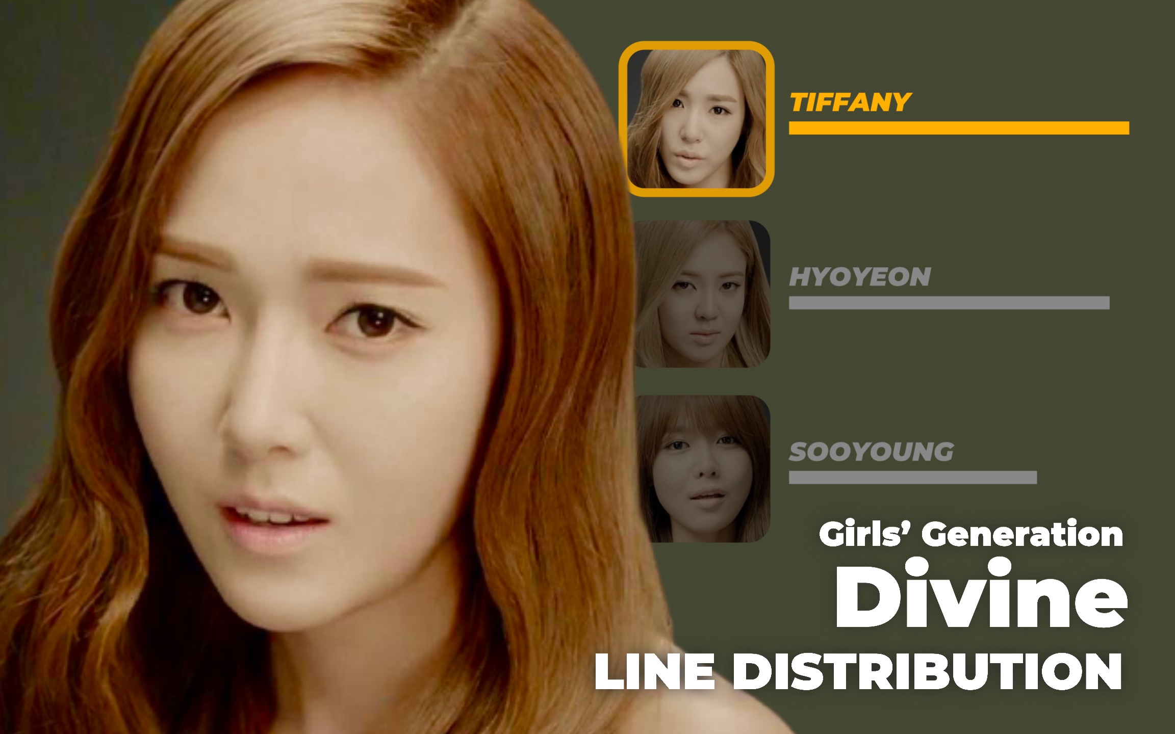 时长分配歌词少女时代divinelinedistribution