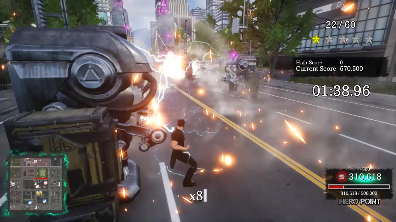 活动作品undefeated化身英雄拯救城市