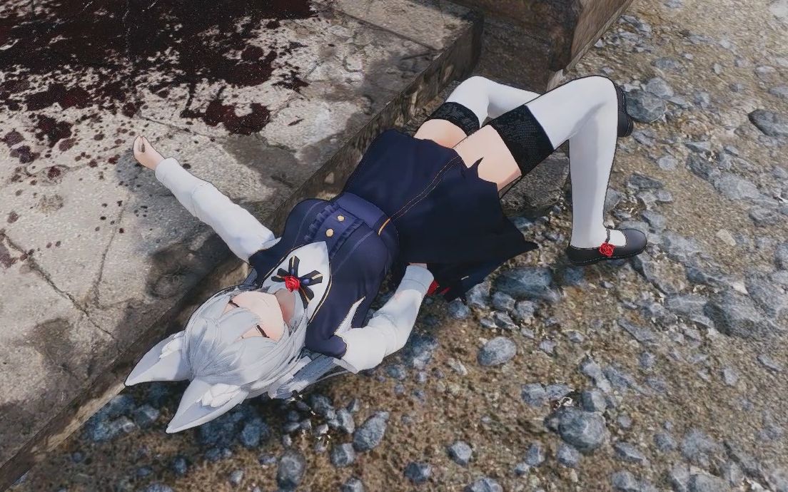 是白丝小狐狸!(但是似了