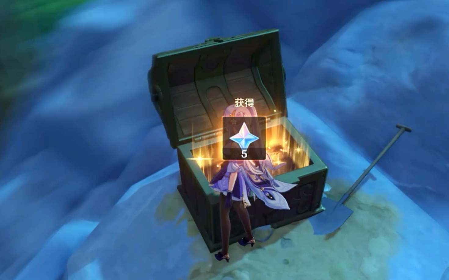 望舒客栈假山宝箱