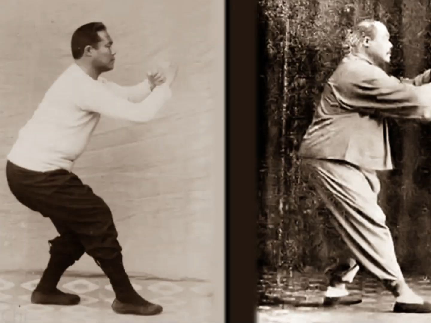 [图]杨澄甫宗师青中年拳照对比（1918 & 1931）杨式太极拳（Yang Chengfu's Art of Taijiquan）搬运