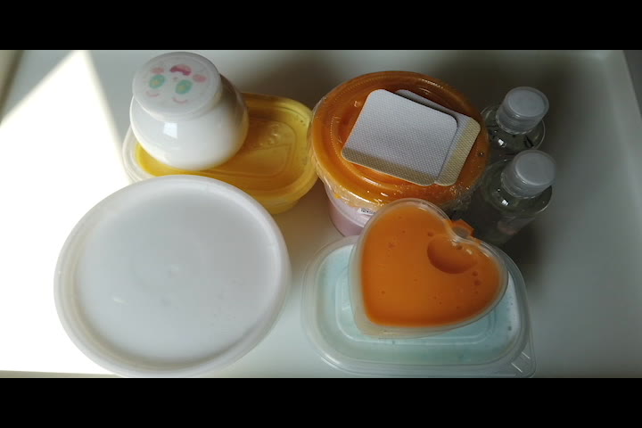 蛋蛋家史莱姆购物分享和萌新的起泡胶试玩初体验_哔哩哔哩 (゜-゜)つ