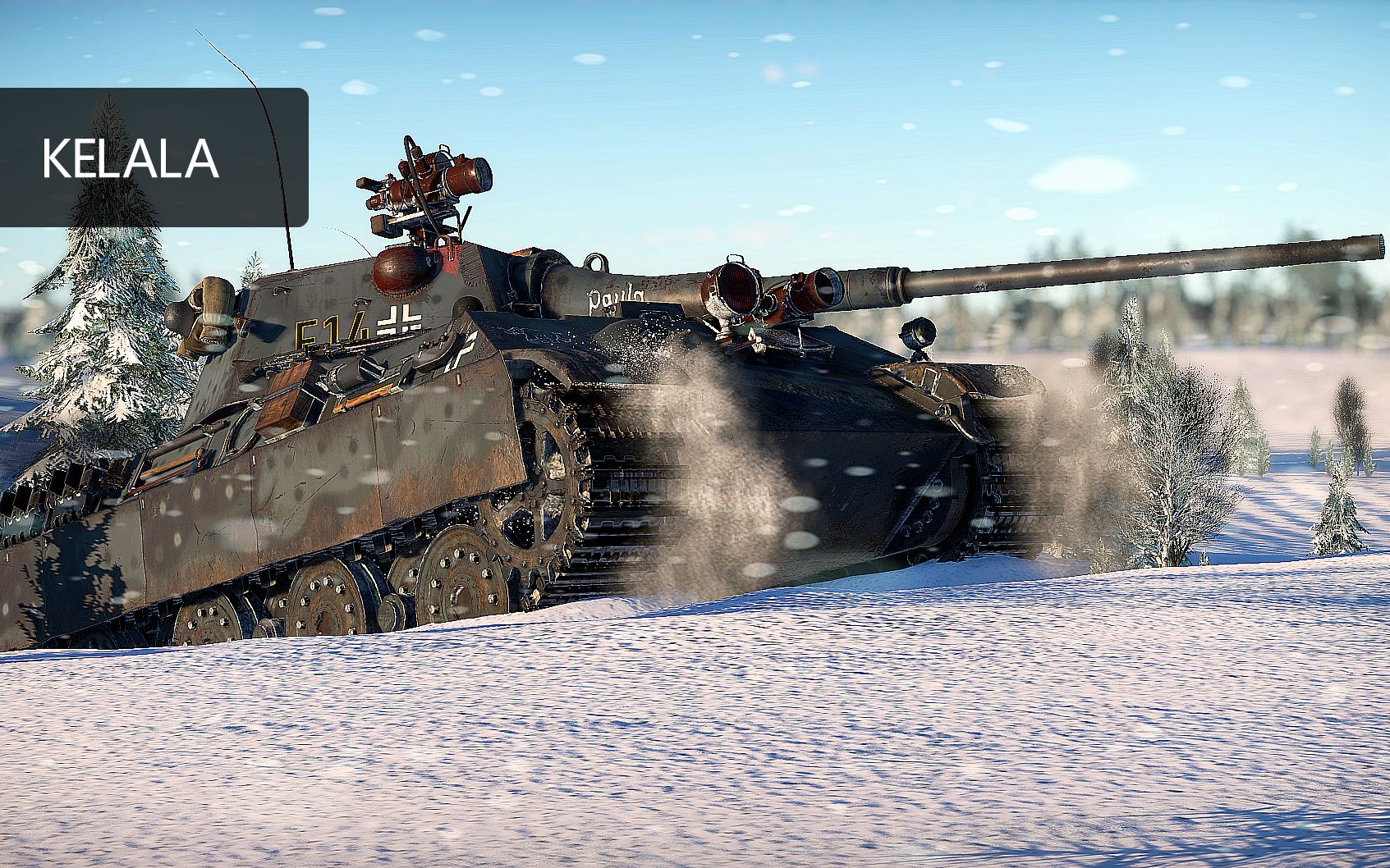 【战争雷霆】"帝国最后的绝唱,最强豹豹!"黑豹ii 简评&实战_战争雷霆