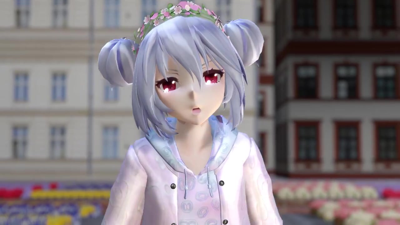 【mmd】 おねがいダーリン 【健音テイ】 不明福利_哔哩哔哩_bilibili