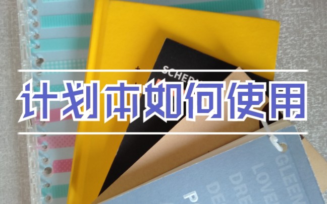 【计划本‖如何利用计划本规划学习生活,做到高效学习高效自制】up主亲测的几种计划本形式,总有一款适合你!哔哩哔哩bilibili