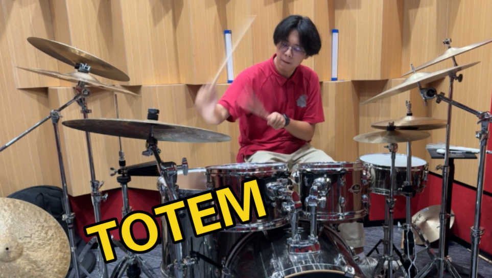 疯狂拍号!《TOTEM》by kaz drum cover【鼓手忸怩】哔哩哔哩bilibili