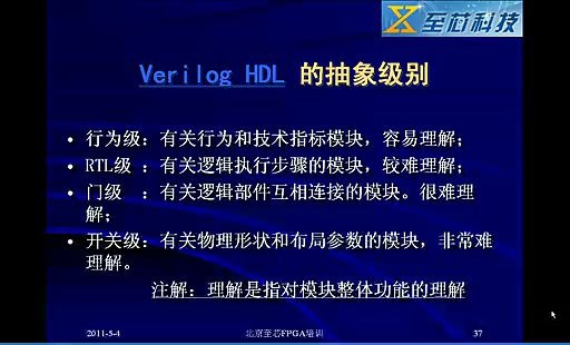 [图]夏宇闻老师Verilog视频教程