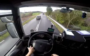 Скачать видео: 【第一视角】驾驶经典马格农卡车在罗马尼亚·TruckVlog Romania 59 Băgăm național