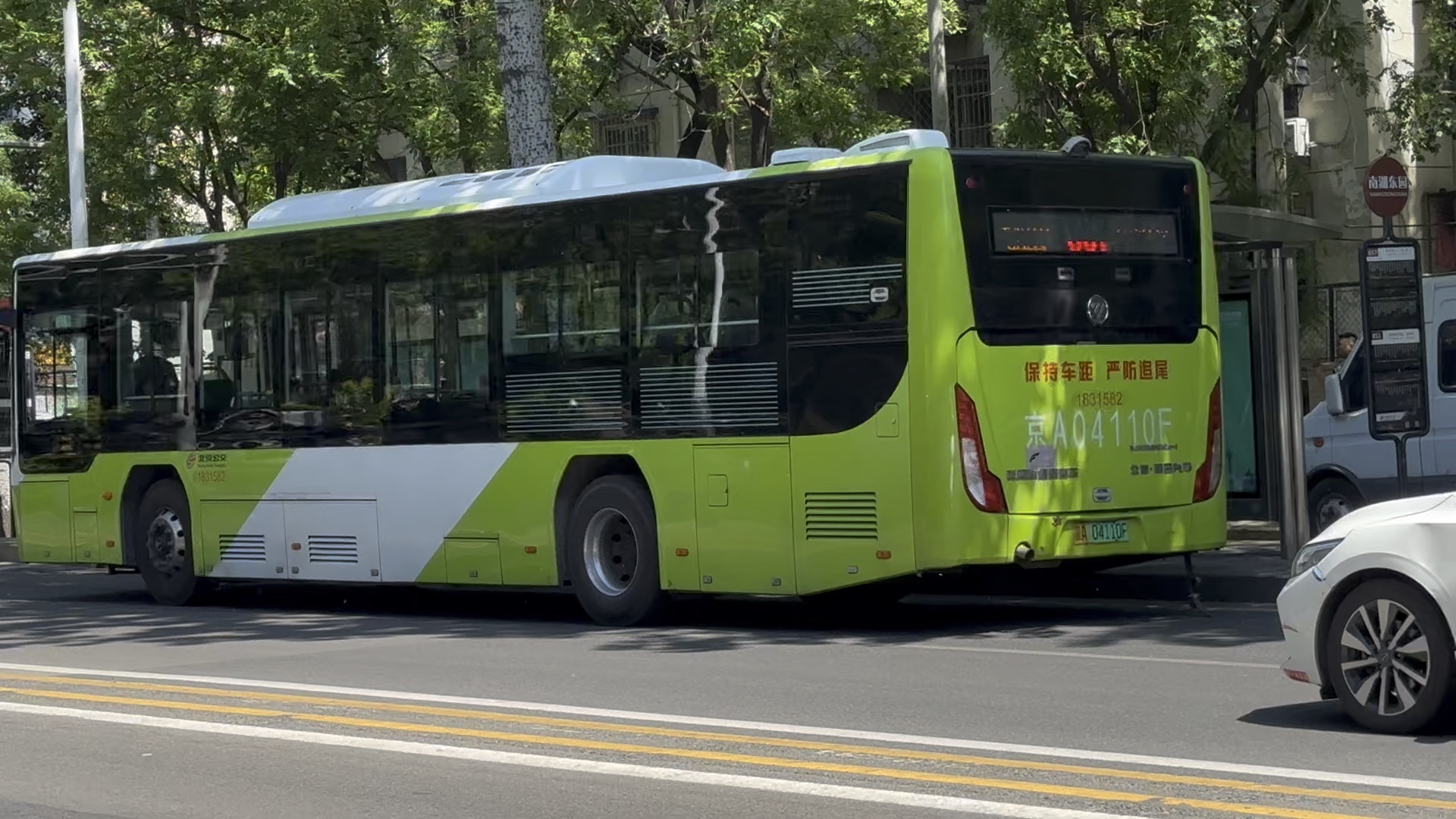 北京公交361路1831582出南湖东园站