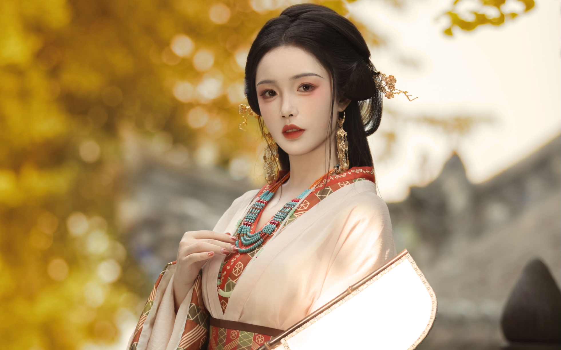 155小土豆爆改楚国美人!战国袍真的很好看!