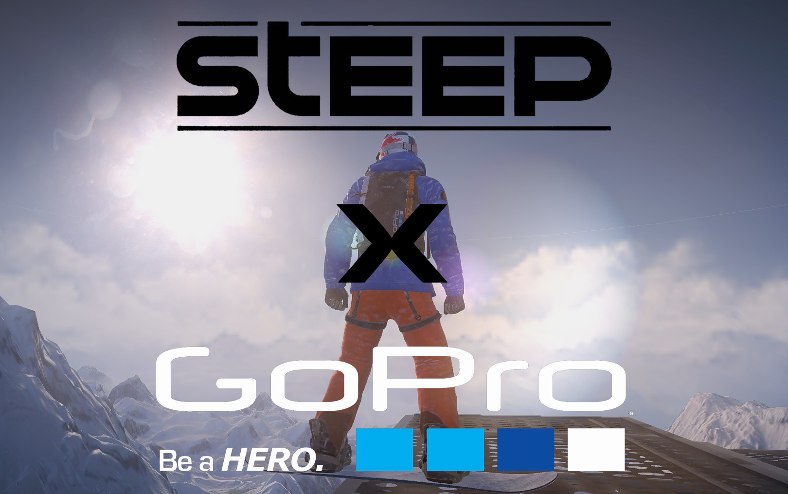 [图]【高燃混剪】GOPRO第一视角 X《STEEP》极限巅峰 混剪，感受肾上腺素的狂飙