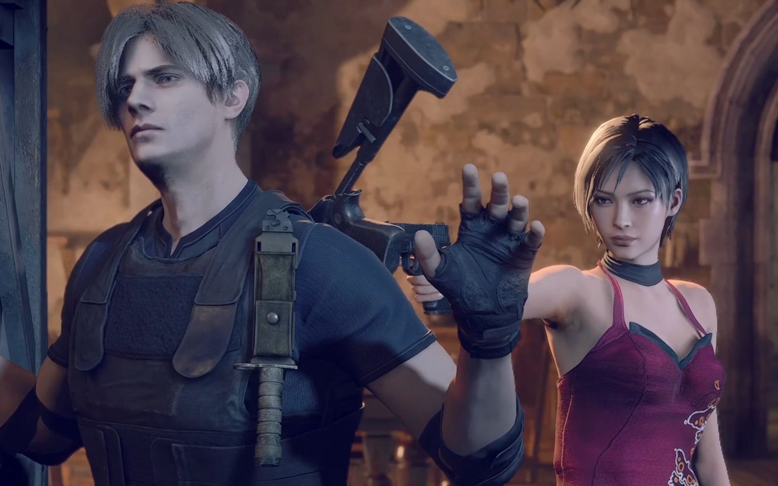 【生化危机4重制版】情人相见,但是怀旧服