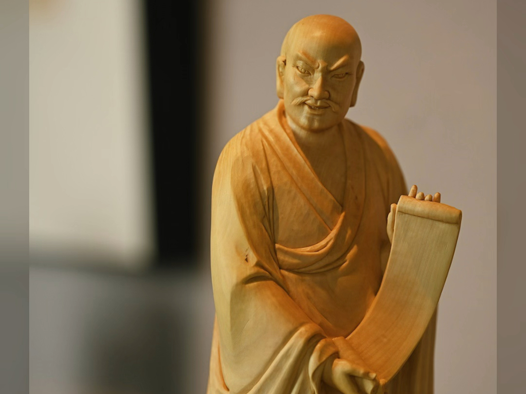 黄杨木"罗汉"