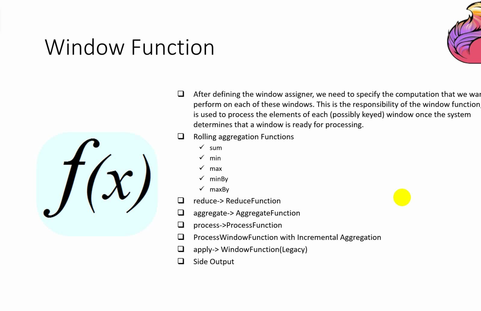 Flink1.17.2实战视频104WindowedStream reduce operator and ReduceFunction详解哔哩哔哩bilibili