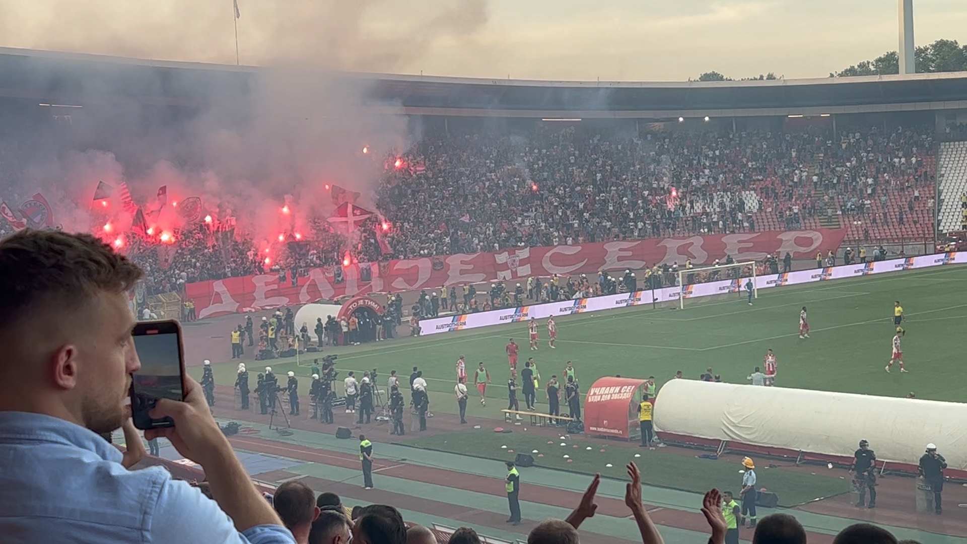 贝尔格莱德德比 红星第二粒进球