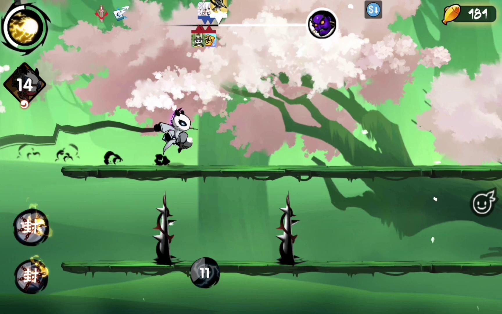 【忍三】危险樱之谷跑法推荐