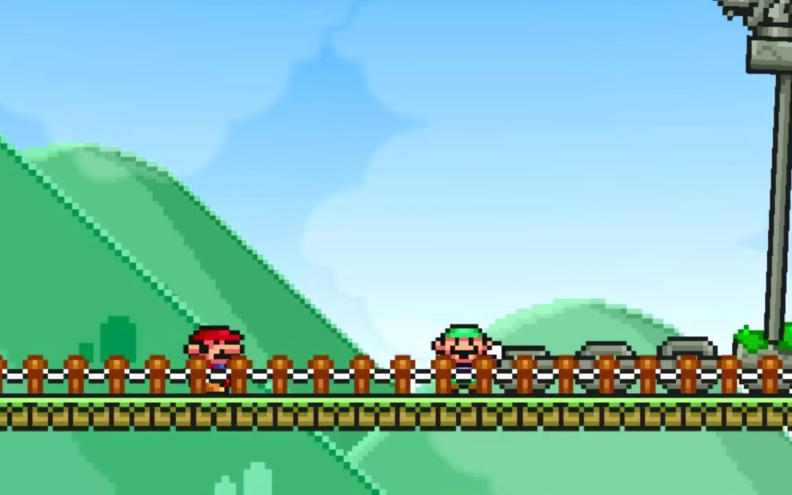 马里奥与路易吉的相爱相杀 搞笑同人动画_哔哩哔哩bilibili_超级玛丽