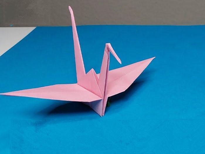 千纸鹤的制作方法步骤图片