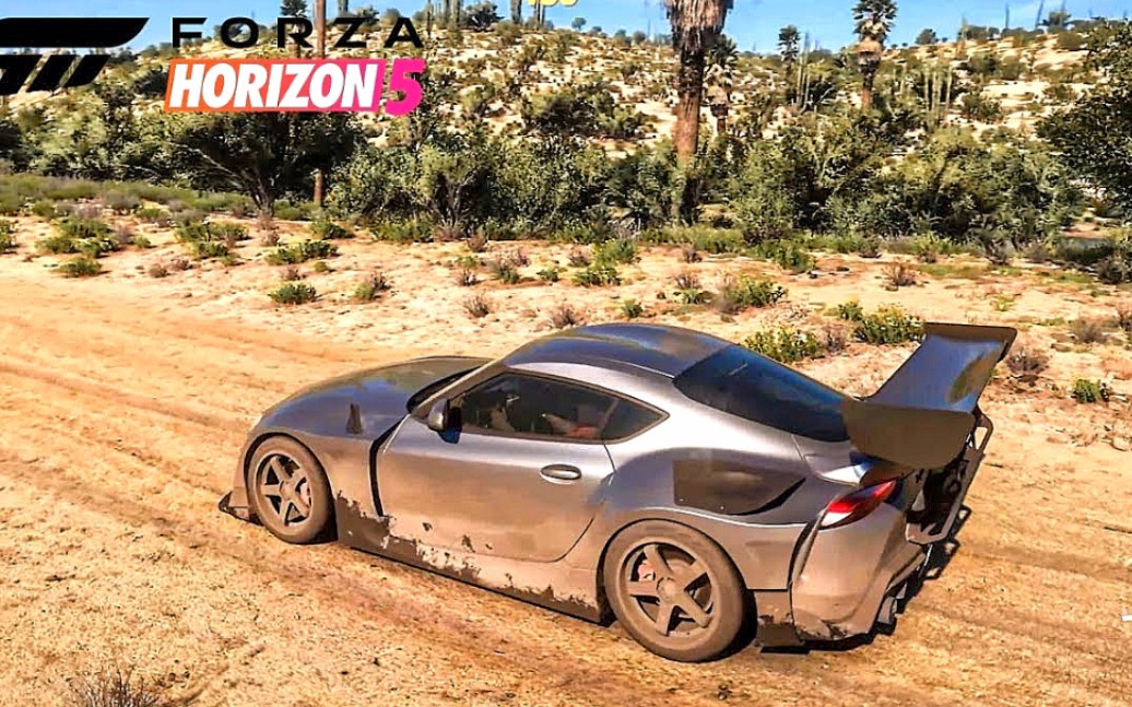 极限竞速地平线5 抢先游玩 丰田toyota gr supra 游戏视频