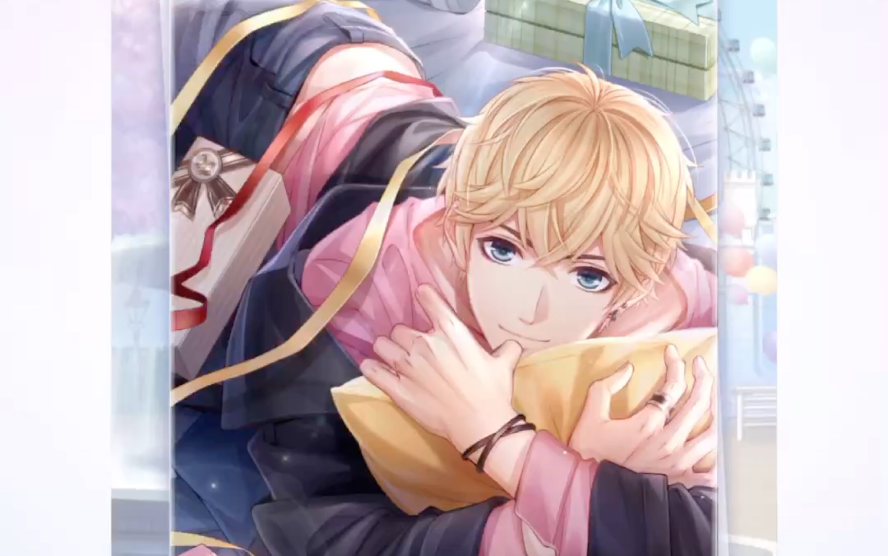 恋与制作人周棋洛心跳之约去年的生日卡ovo