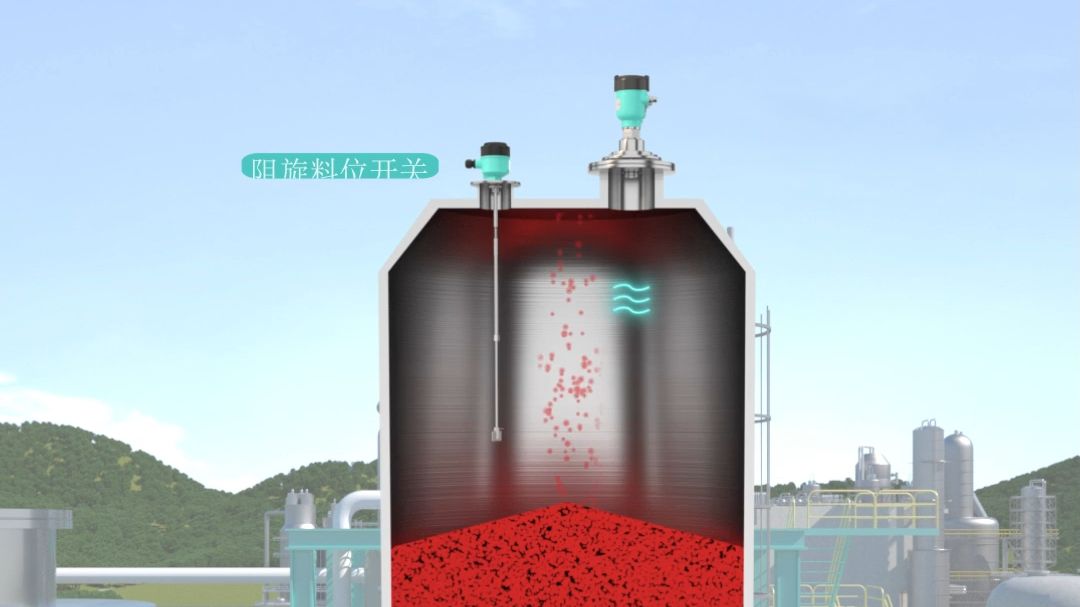 化学用品罐阻旋料位开关,80G雷达物位计哔哩哔哩bilibili