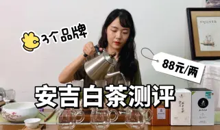 Download Video: 【茶叶测评】3个品牌同价位的安吉白茶，哪个值得推荐？