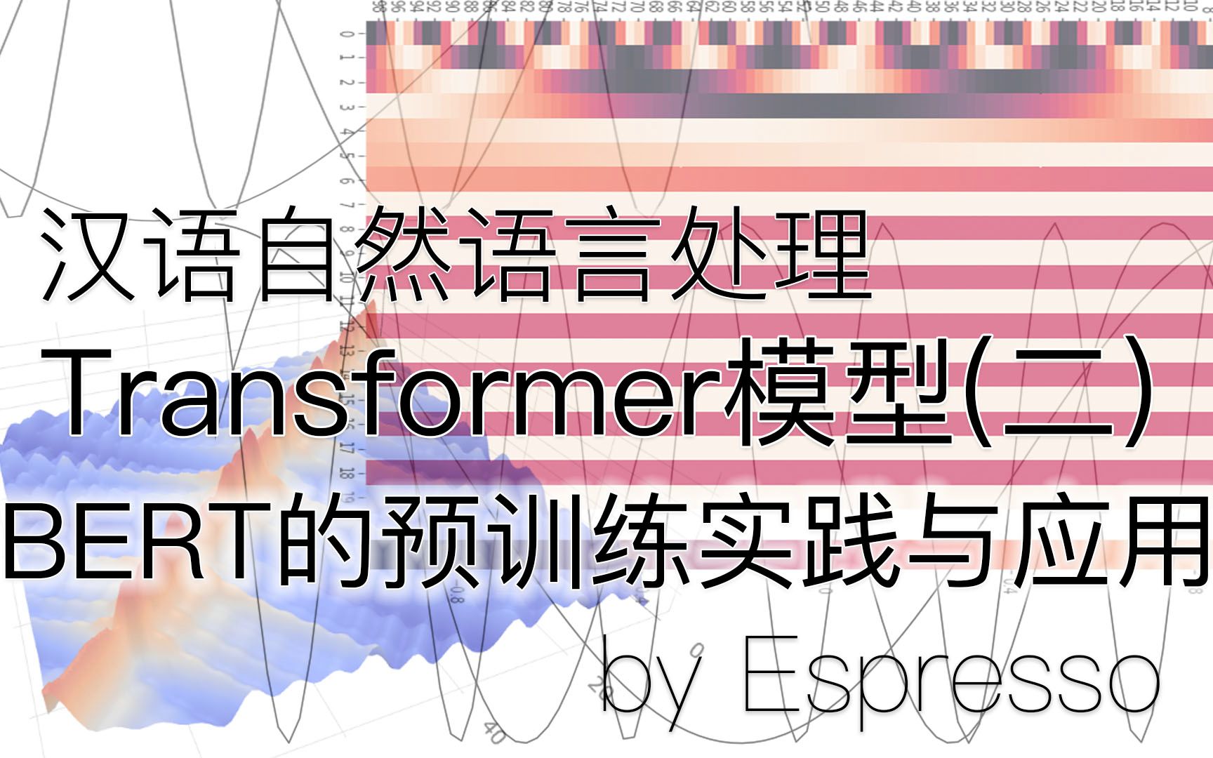 汉语自然语言处理BERT的解读语言模型预训练实践应用transformer模型(二)语料预处理情感分析分类数据增强解决过拟合问题深度学习训练技巧哔...