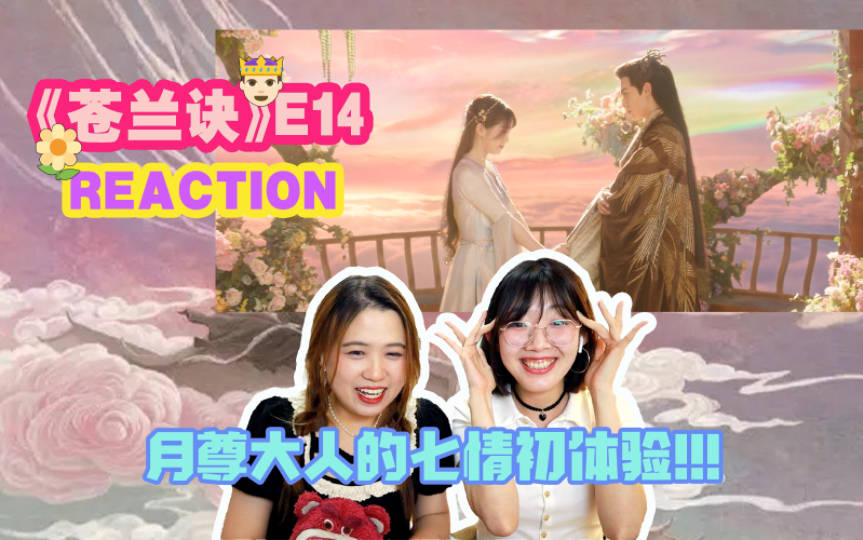 【苍兰诀14】REACTION 结黎强助攻! 小兰花终于理解月尊大人了呀~【西竹姐姐】哔哩哔哩bilibili