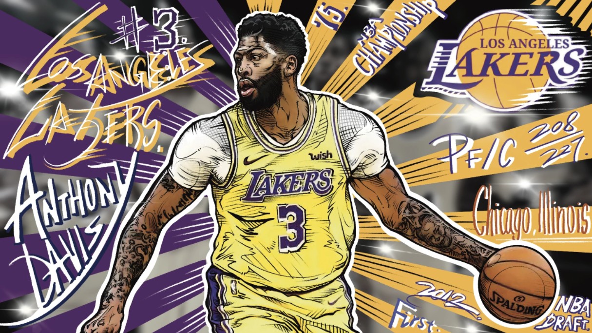 【nba2kol2】紫金军团的内线大闸,顶级大前锋浓眉——安东尼·戴维斯