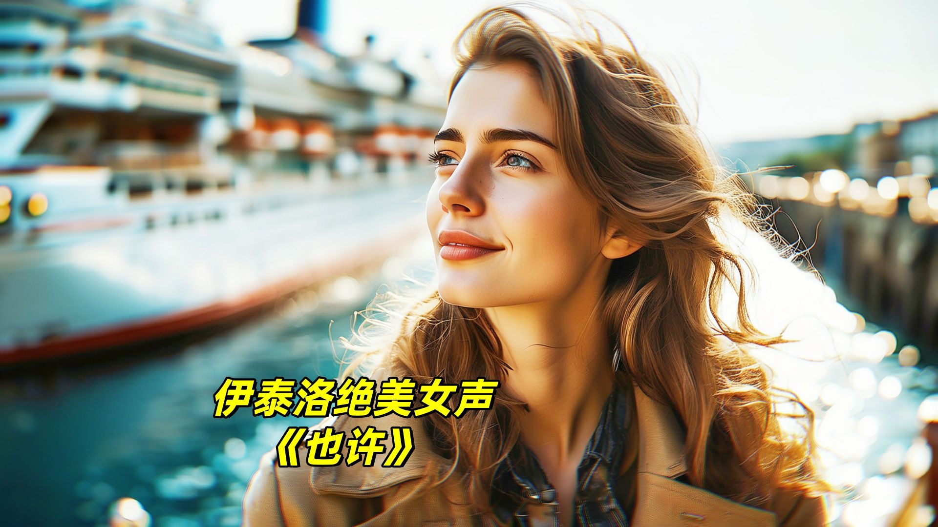 伊泰洛绝美女声《也许》，中法双语字幕，动人旋律百听不厌
