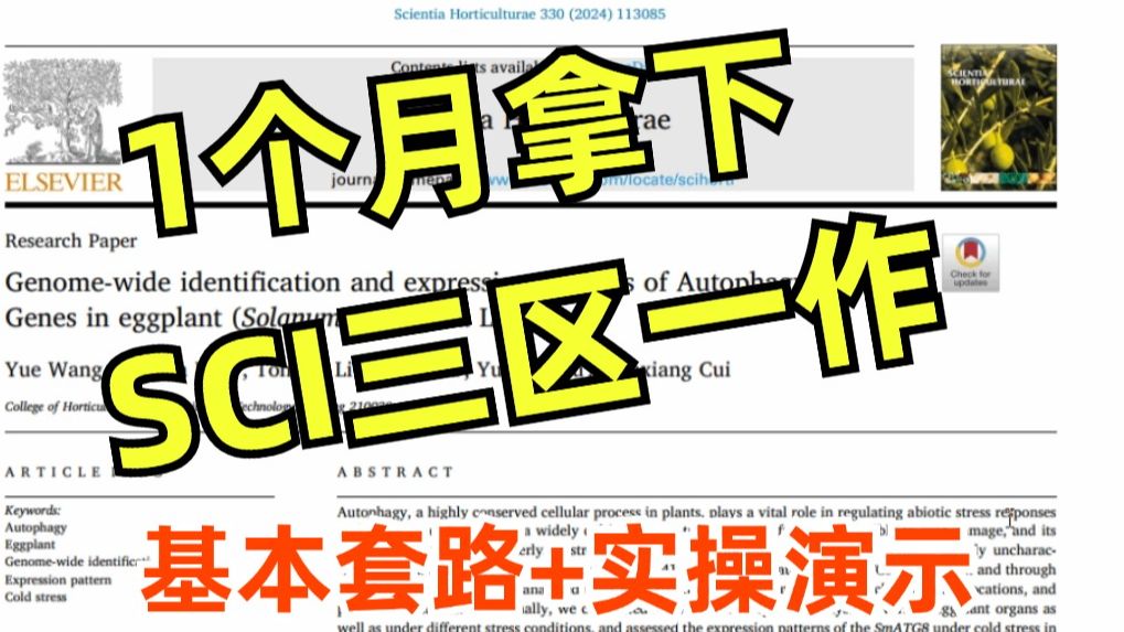 【研究生自救指南】1个月如何拿下SCI三区一作?基本套路+实操演示,手把手带你轻松搞定SCI论文!(人工智能/SCI论文/SCI论文写作)哔哩哔哩bilibili